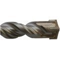 ABRABORO AB16990444 - Zestaw wierteł do betonu 4-ostrzowe SDS-Plus (od fi 6 do fi 12)