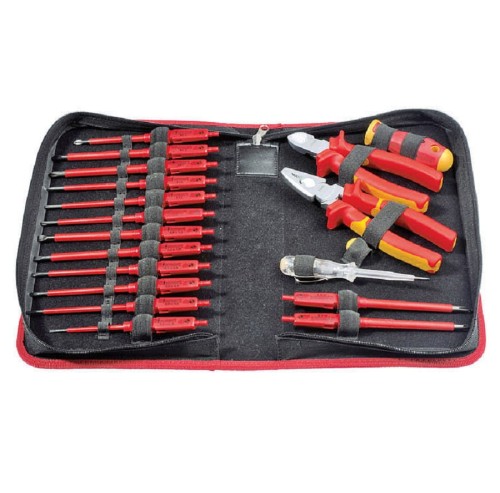 FELO FL06391904 - Zestaw 19 narzędzi w etui