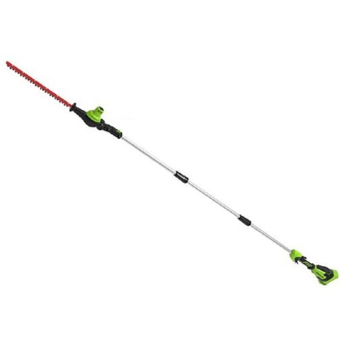 Greenworks GD40PSH - Akumulatorowe Nożyce do żywopłotu + Pilarka na wysięgniku 40 V