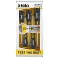 FELO FL45095248 - Zestaw 5 wkrętaków Ergonic do pobijania