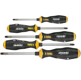 FELO FL45095248 - Zestaw 5 wkrętaków Ergonic do pobijania