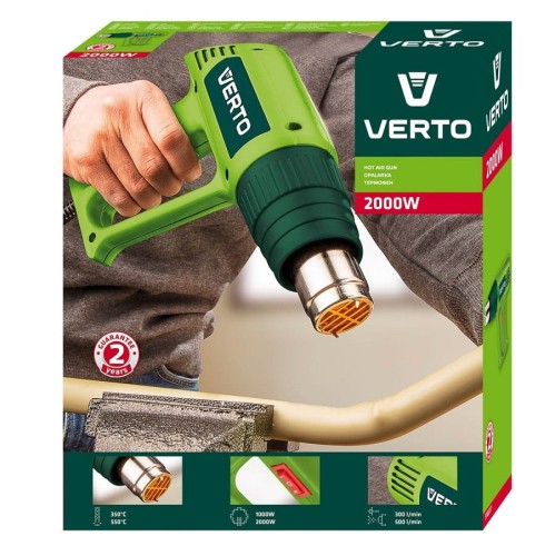 Verto 51G517 - Opalarka 2 biegowa