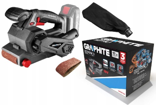 Graphite 58GE136 - Akumulatorowa szlifierka taśmowa