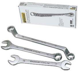 Proxxon PR23812 - Zestaw kluczy oczkowo-giętych 6-32 MM - 11 elementów