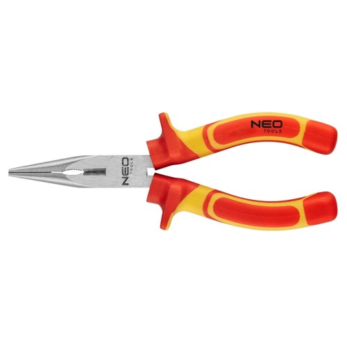 Neo Tools 01-225 - SZCZYPCE WYDŁUŻONE PROSTE 200 MM 1000V / CRV / POLEROWANE