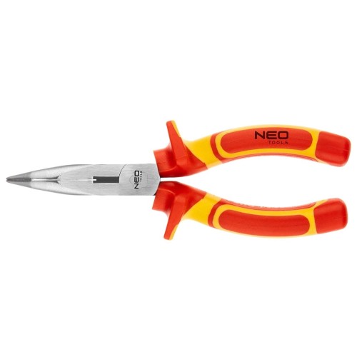 Neo Tools 01-228 - SZCZYPCE WYGIĘTE 180 MM 1000V/ CRV/ POLEROWANE