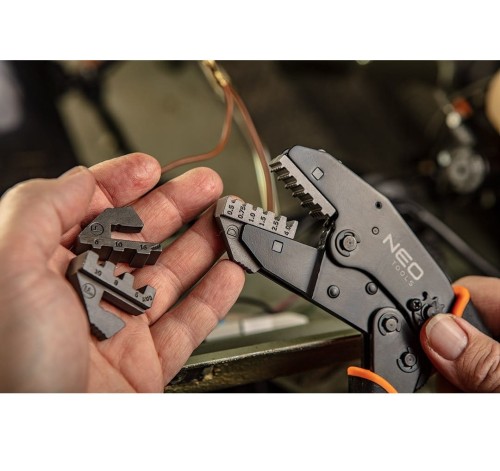 Neo Tools 01-506 - SZCZYPCE DO ZACISKANIA KOŃCÓWEK TULEJKOWYCH 0.5-16 MM2 (22-6 AWG)
