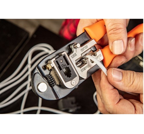 Neo Tools 01-501 - SZCZYPCE DO KOŃCÓWEK TELEFONICZNYCH 4P/6P/8P