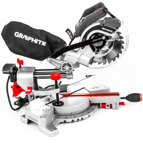 Graphite 59G800 - Piła ukośna z posuwem 185 mm