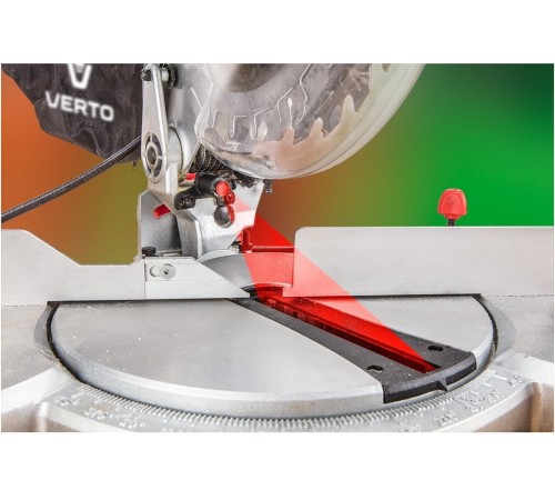 Verto 52G206 - Piła ukośna 210 MM