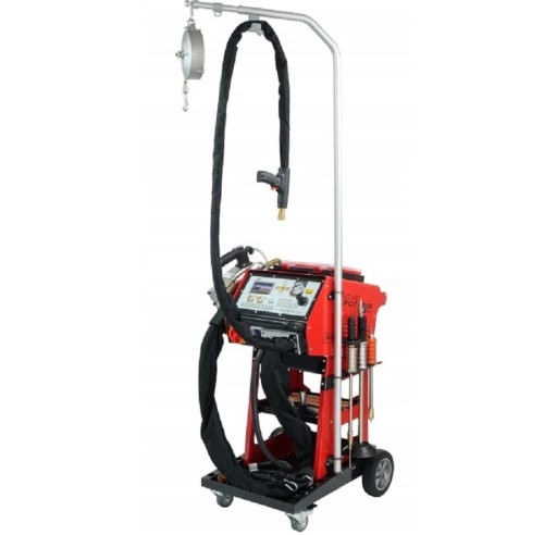 IDEAL TECNO SPOTTER 9900 X-CLAMP - Zgrzewarka mobilna balanserem