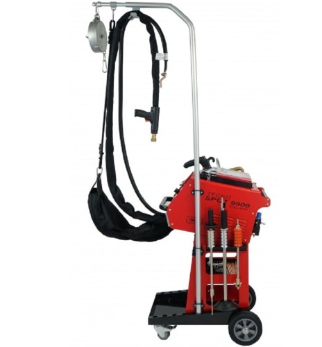 IDEAL TECNO SPOTTER 9900 X-CLAMP - Zgrzewarka mobilna balanserem