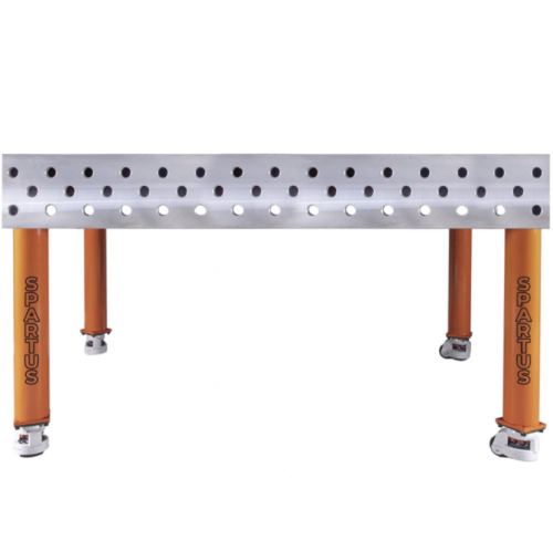 Spartus SP28W-12-12-620M - Stół spawalniczy Hermes 3D z kółkami - 1200 x 1200 x 200 mm