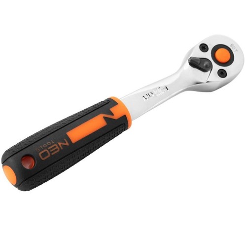 Neo Tools 10-066 - Zestaw kluczy nasadowych CRV 1/2'' i 1/4'' - 110 elementów