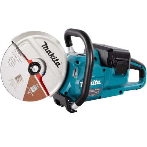 Makita DCE090T2X1 - Akumulatorowa przecinarka tarczowa 2x 18 V 230 MM