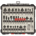Bosch 2607017475 - Zestaw frezów z trzpieniem 8 mm - 30 elementów