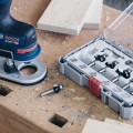 Bosch 2607017472 - Zestaw frezów z trzpieniem 8 mm - 15 elementów