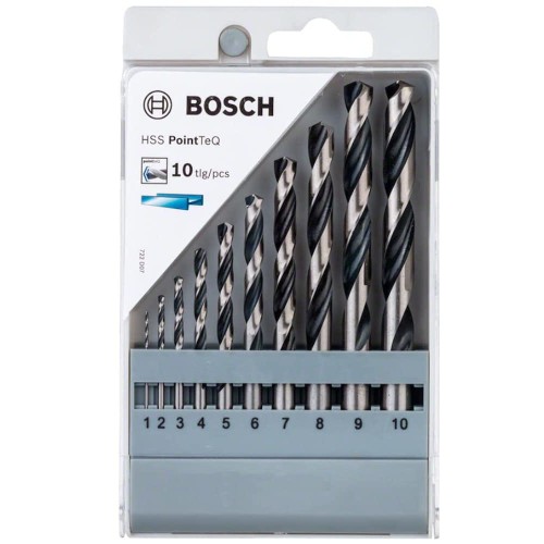 Bosch 2608577348 - Zestaw wierteł do metalu HSS 10szt