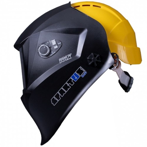 Spartus Easy 101X - Automatyczna przyłbica z kaskiem i adapterem