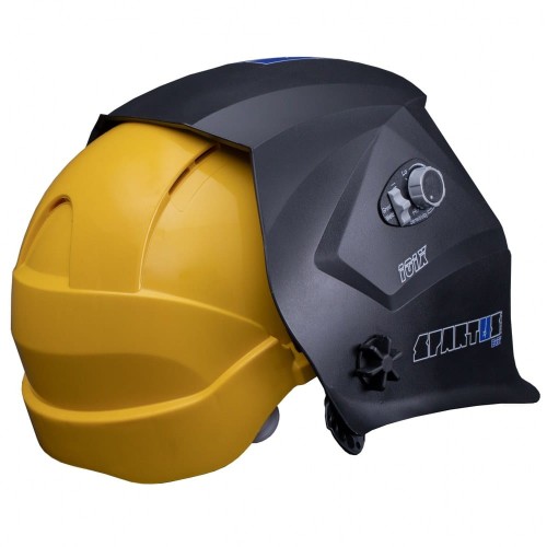 Spartus Easy 101X - Automatyczna przyłbica z kaskiem i adapterem