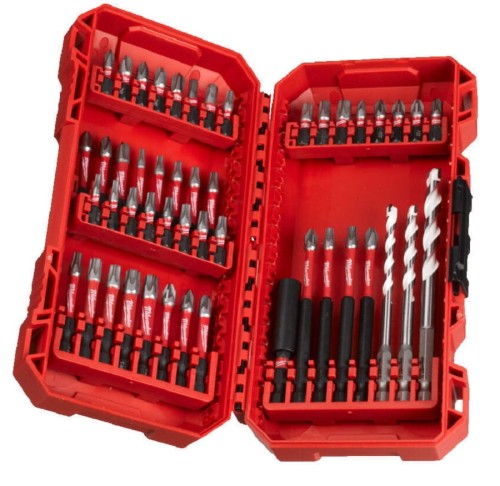 Milwaukee 4932492005 - Zestaw bitów udarowych SHOCKWAVE IMPACT DUTY + 3 wiertła - 48 elementów