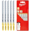 Milwaukee 4932254071 - Brzeszczoty T111C drewno PCV 75mm 5szt