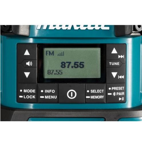 MAKITA DMR056Z - Akumulatorowe radio z lampą i latarką 18V