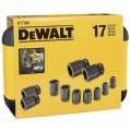 DeWalt DT7506 - Zestaw nasadek udarowych 6-27 mm 1/2'' - 17 szt