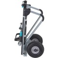 Wolfcraft TS 2500 - Składany wózek-taczka transportowy 2w1 / max 200 kg