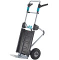 Wolfcraft TS 2500 - Składany wózek-taczka transportowy 2w1 / max 200 kg