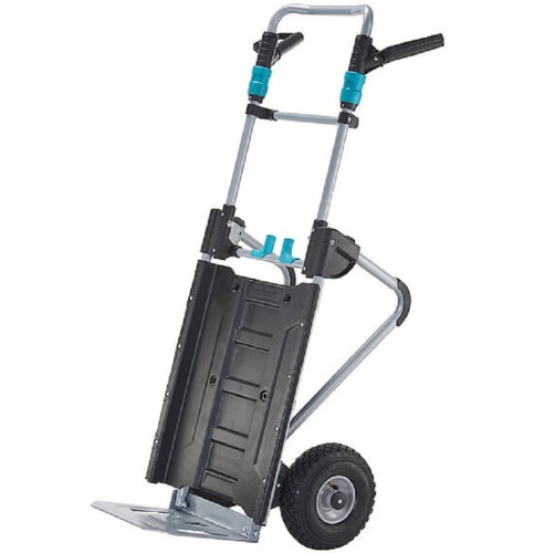Wolfcraft TS 2500 - Składany wózek-taczka transportowy 2w1 / max 200 kg