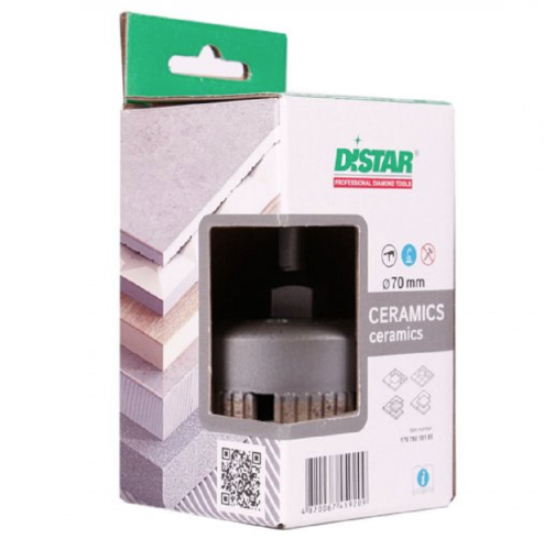 Distar 17978018185 - Wiertło diamentowe CERAMICS DDS-W 70 mm