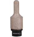 Baumesser 910583552159 - Frez konturowy do gresu i ceramiki GF-V 10/25 x 50 x M14 Contour PRO