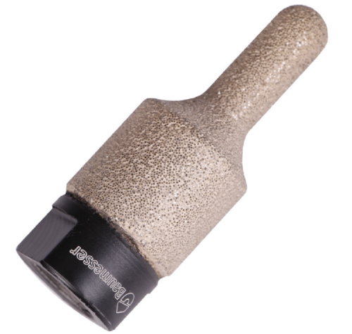 Baumesser 910583552159 - Frez konturowy do gresu i ceramiki GF-V 10/25 x 50 x M14 Contour PRO