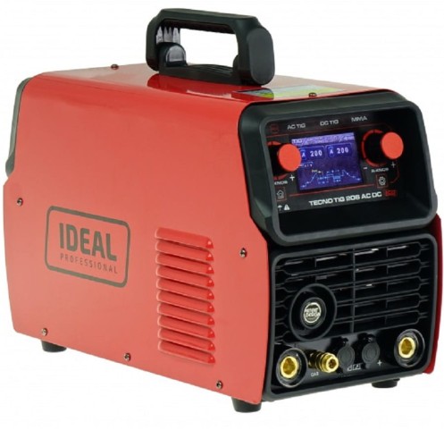 IDEAL TECNO TIG 206 AC/DC LCD - Spawarka inwertorowa TIG z pulsem