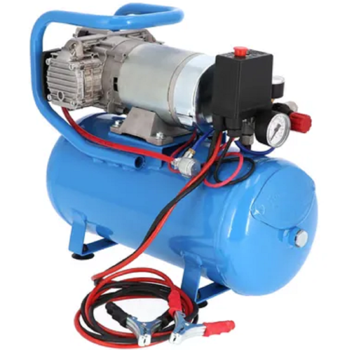 AirPress DC 24-225/15  - Cichy kompresor bezolejowy dwutłokowy 24 V / 15 L