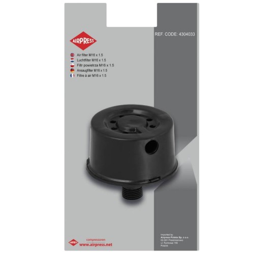 Airpress 4304033 - Filtr powietrza do kompresora M16 x 1.5