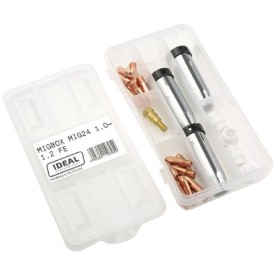IDEAL MIGBOX24/FE/MIX02 - Zestaw części do uchwytu MIG24 1.0-1.2 do stali