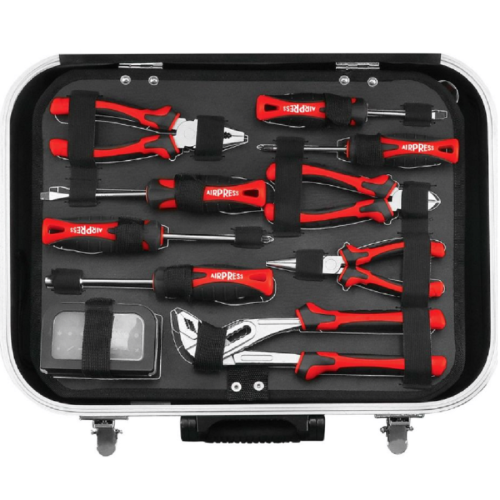 AirPress 75244 - Zestaw kluczy w walizce - 106 elementów