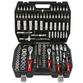 AirPress 75247 - Zestaw kluczy nasadowych oraz nasadek - 171 elementów