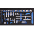 AirPress 75251 - Profesjonalny zestaw narzędzi w aluminiowej walizce - 97 elementów