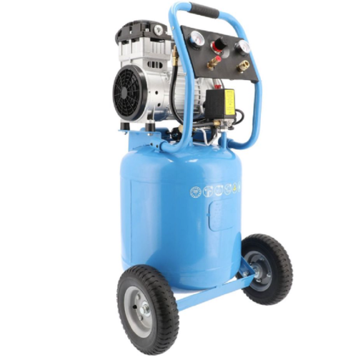 AirPress LMVO 40-250 - Wyciszony pionowy kompresor bezolejowy dwutłokowy 8 bar