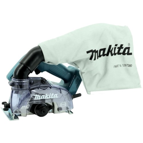 Makita DCC500RTE - Akumulatorowa przecinarka na tarczę diamentową 125 MM
