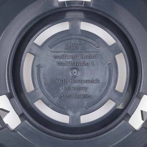Wolfcraft WF5892000 - Pogłębiacz krawędzi otworów do płyt gipsowo-kartonowych 68 mm