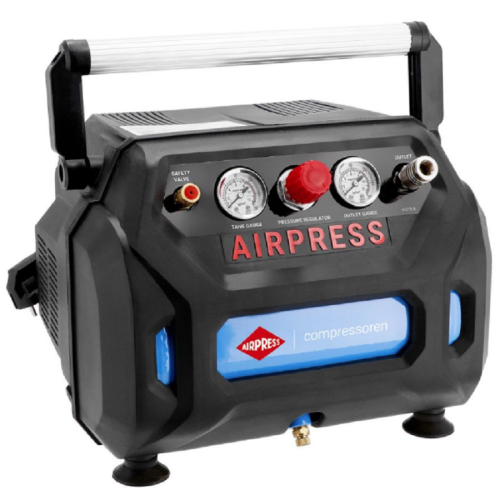 AIRPRESS H 215-6 - Mały kompresor bezolejowy 8 bar BoomBox