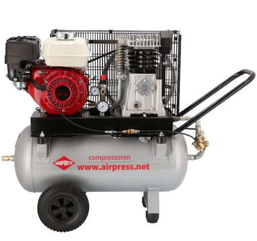 AirPress BM 50/410 - Kompresor spalinowy dwutłokowy (Honda GP160) 10 bar