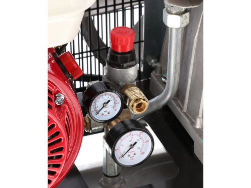 AirPress BM 50/410 - Kompresor spalinowy dwutłokowy (Honda GP160) 10 bar
