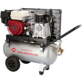 AirPress BM 50/410 - Kompresor spalinowy dwutłokowy (Honda GP160) 10 bar