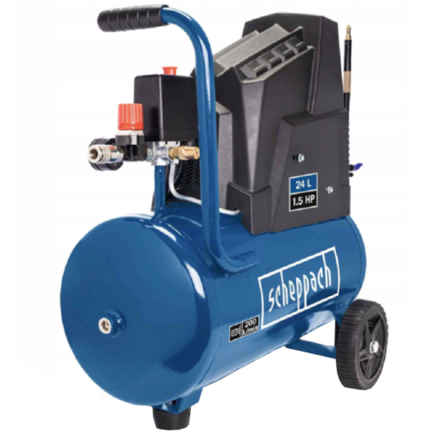 Scheppach HC30o - Kompresor bezolejowy 24 L + akcesoria
