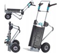 Wolfcraft TS 2500 - Składany wózek-taczka transportowy 2w1 / max 200 kg